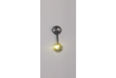 Piercing Reto Mini c/ Diamantes