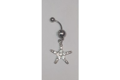 Piercing Umbigo Estrela do Mar