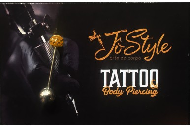 Piercing Reto Multi Diamante Laranja